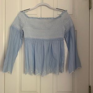 Miss Selfridge off the shoulder top
